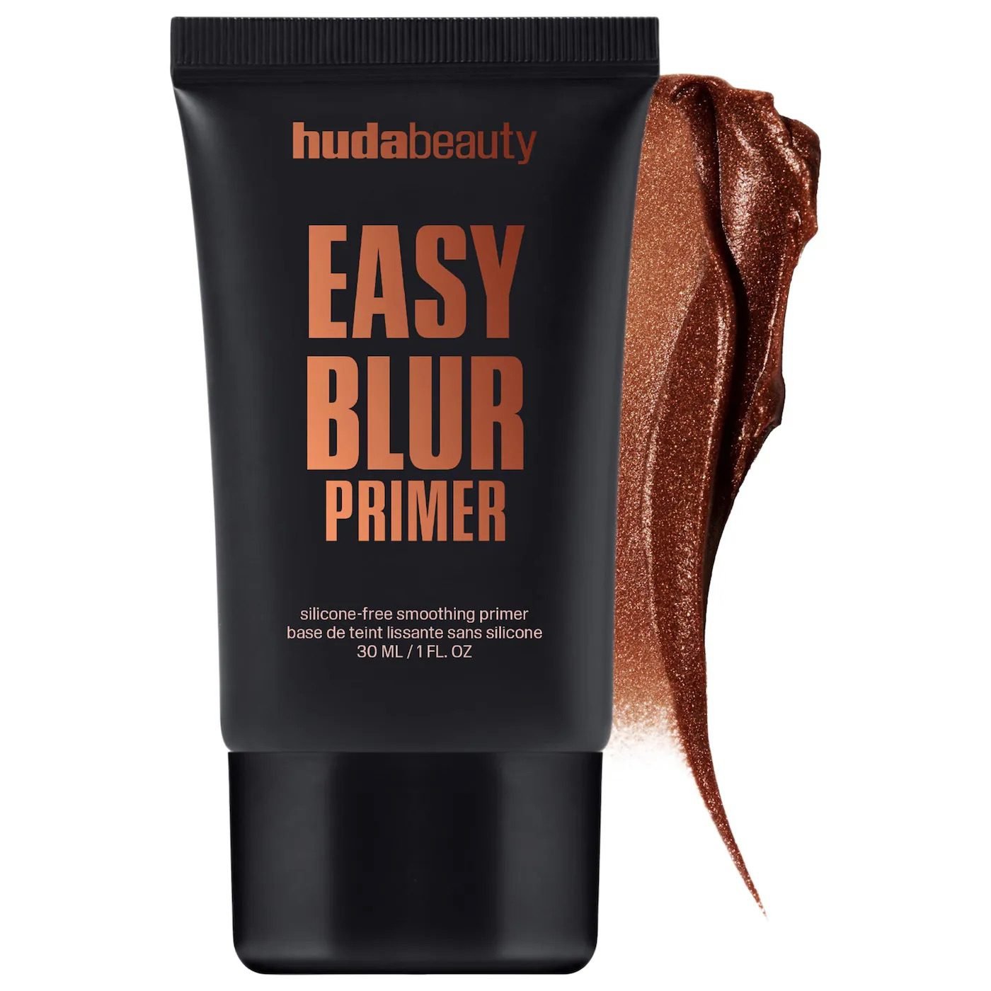 Huda Beauty Easy Blur Silicone-Free Primer Bronze Fudge