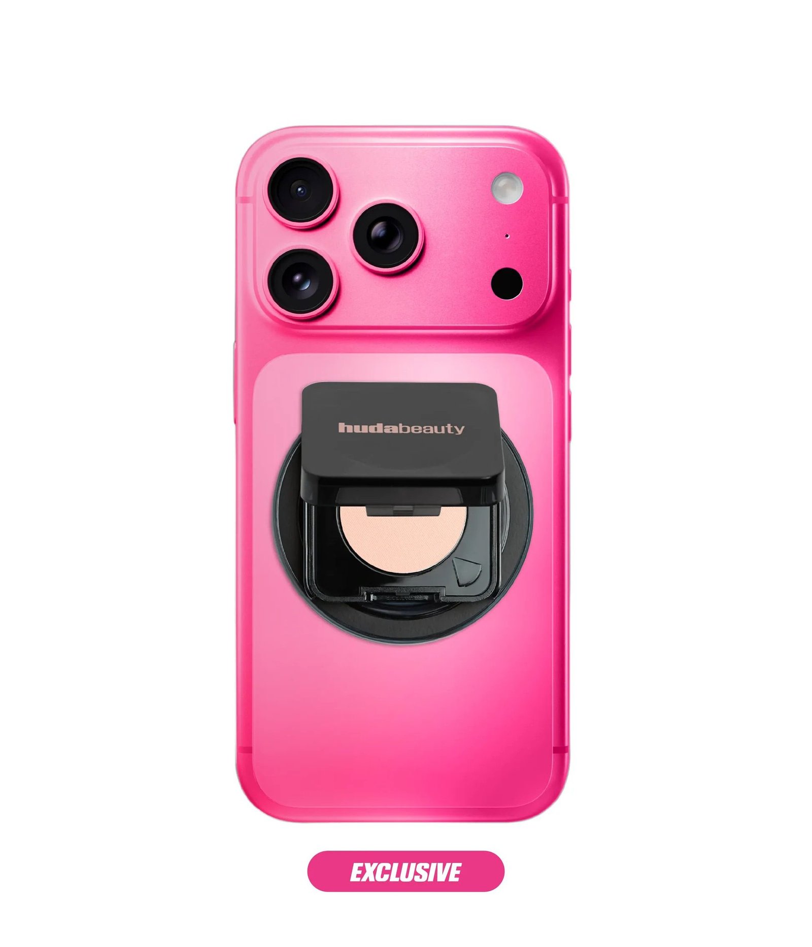 Huda Beauty Easy Bake Pressed Powder Phone Grip-Peach Cupcake