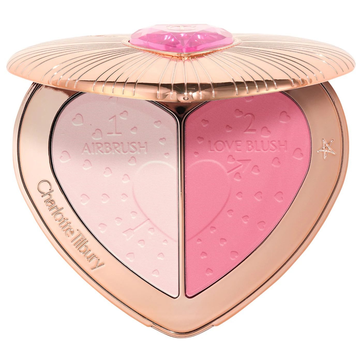 Charlotte Tilbury Pillow Talk Beauty Soulmates Palette-Flawless Pink