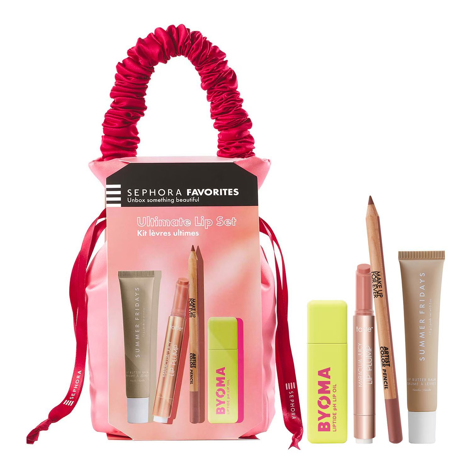Sephora Collection-Ultimate Lip Set – 4 Full-Size Lip Favorites
