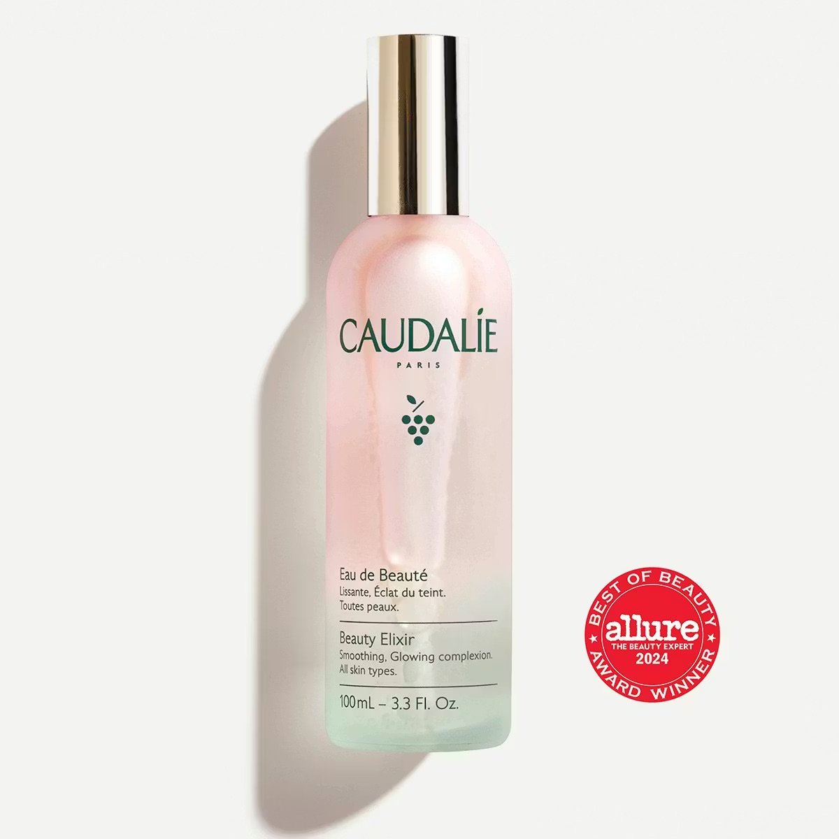 Caudalie Beauty Elixir Prep, Set, Glow Face Mist 100ml