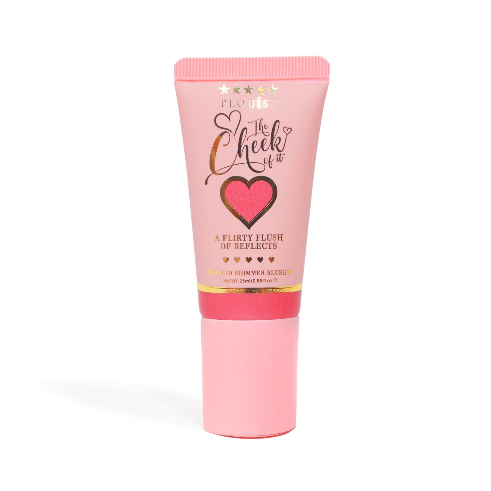 P.Louise Cosmetics The Cheek Of It Shimmer Liquid Blush-Bubblegum Beam