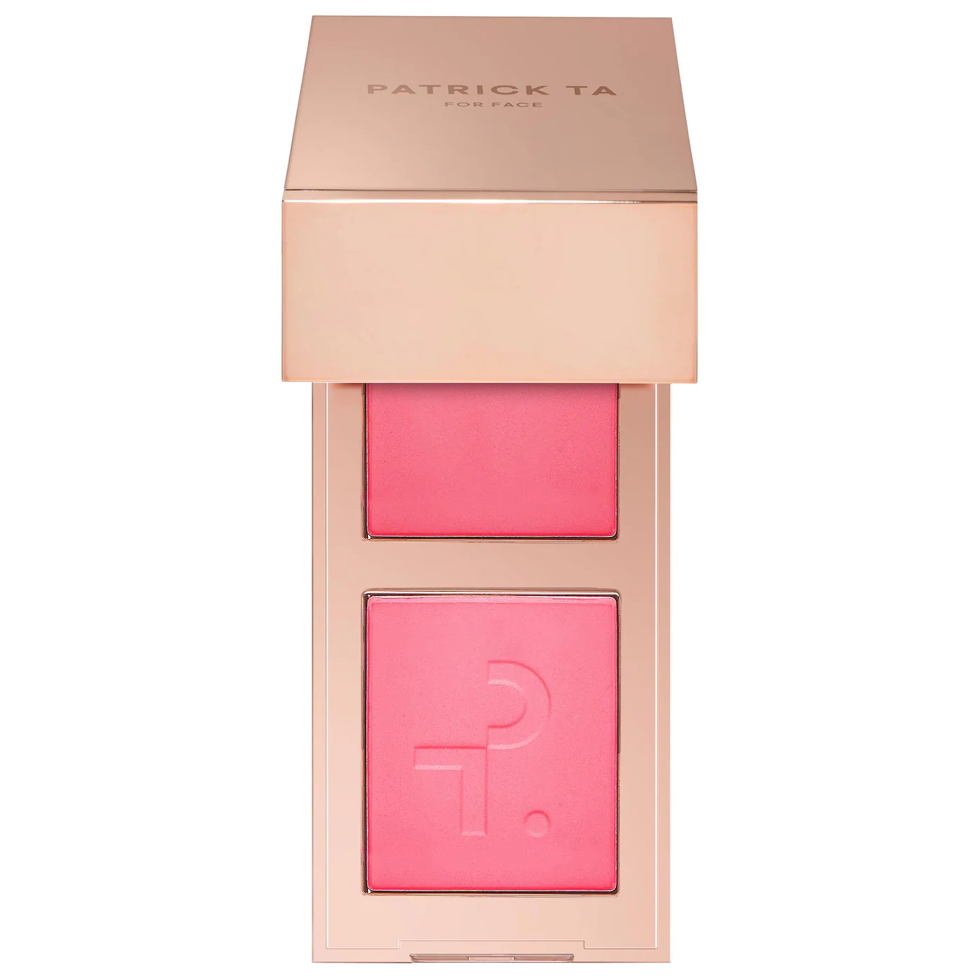 PATRICK TA Mini Major Headlines Double-Take Crème & Powder Blush Duo-She's That Girl
