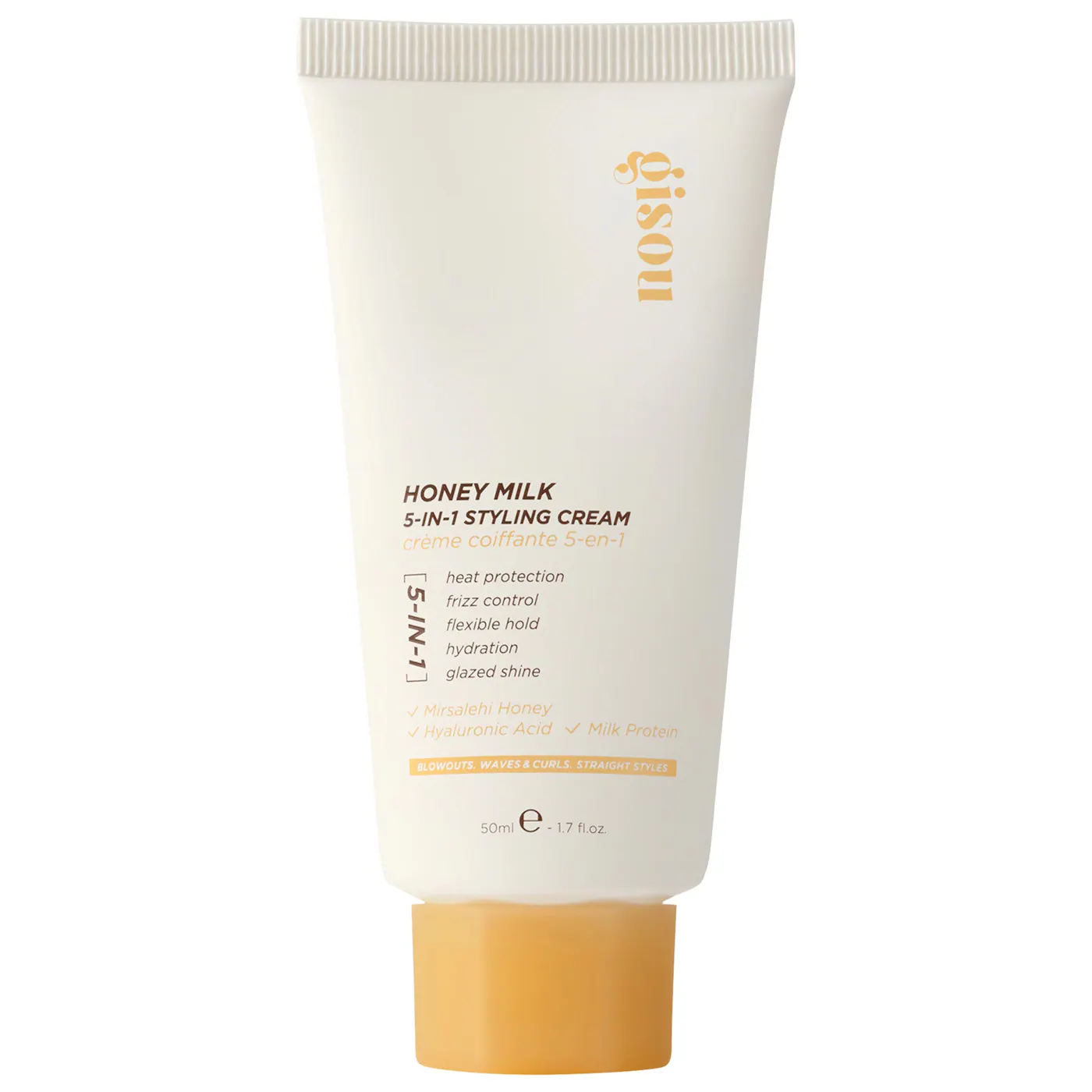 Gisou Honey Milk 5-in-1 Styling Cream - 50ml