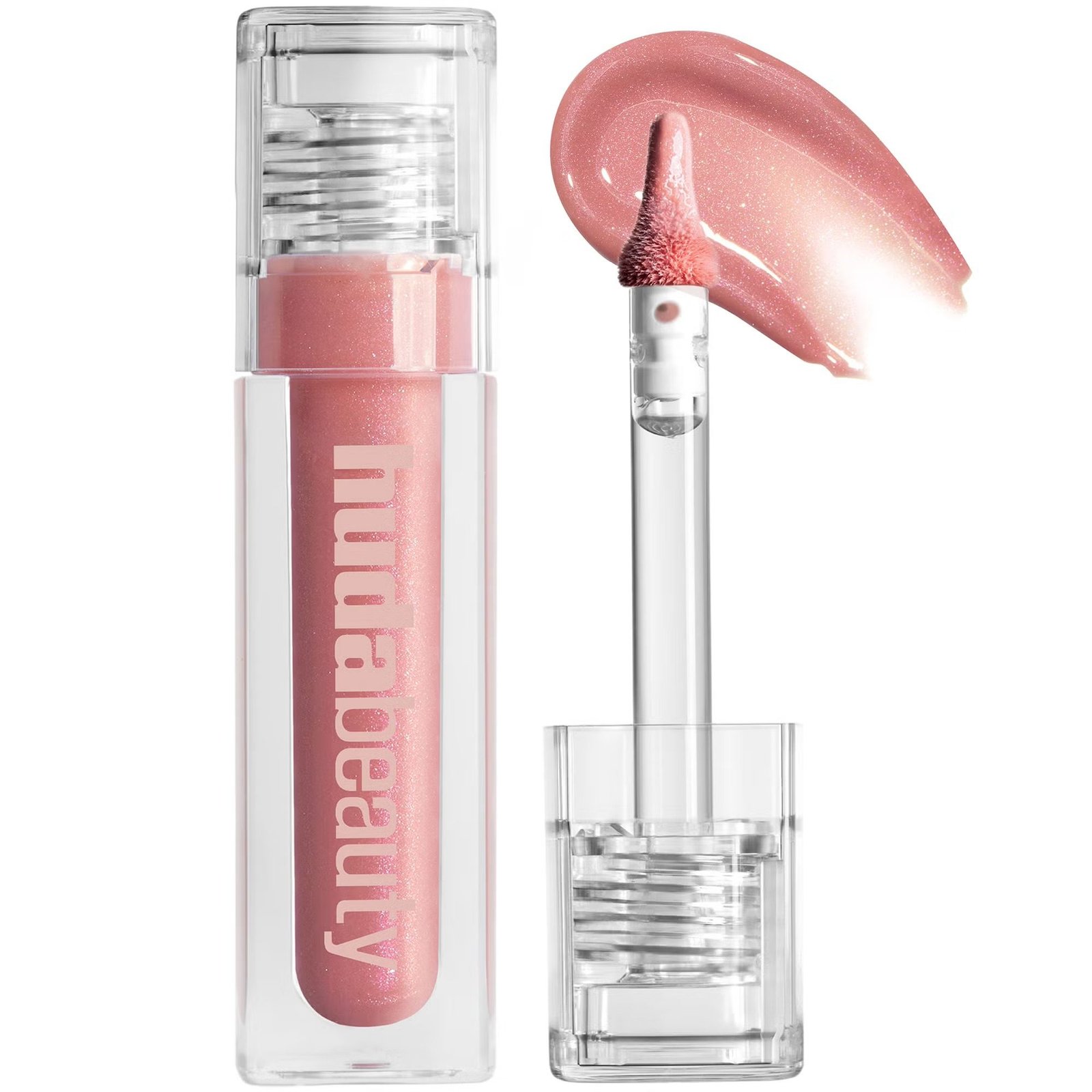 Huda Beauty Icy Nude Lip Gloss She Flirty