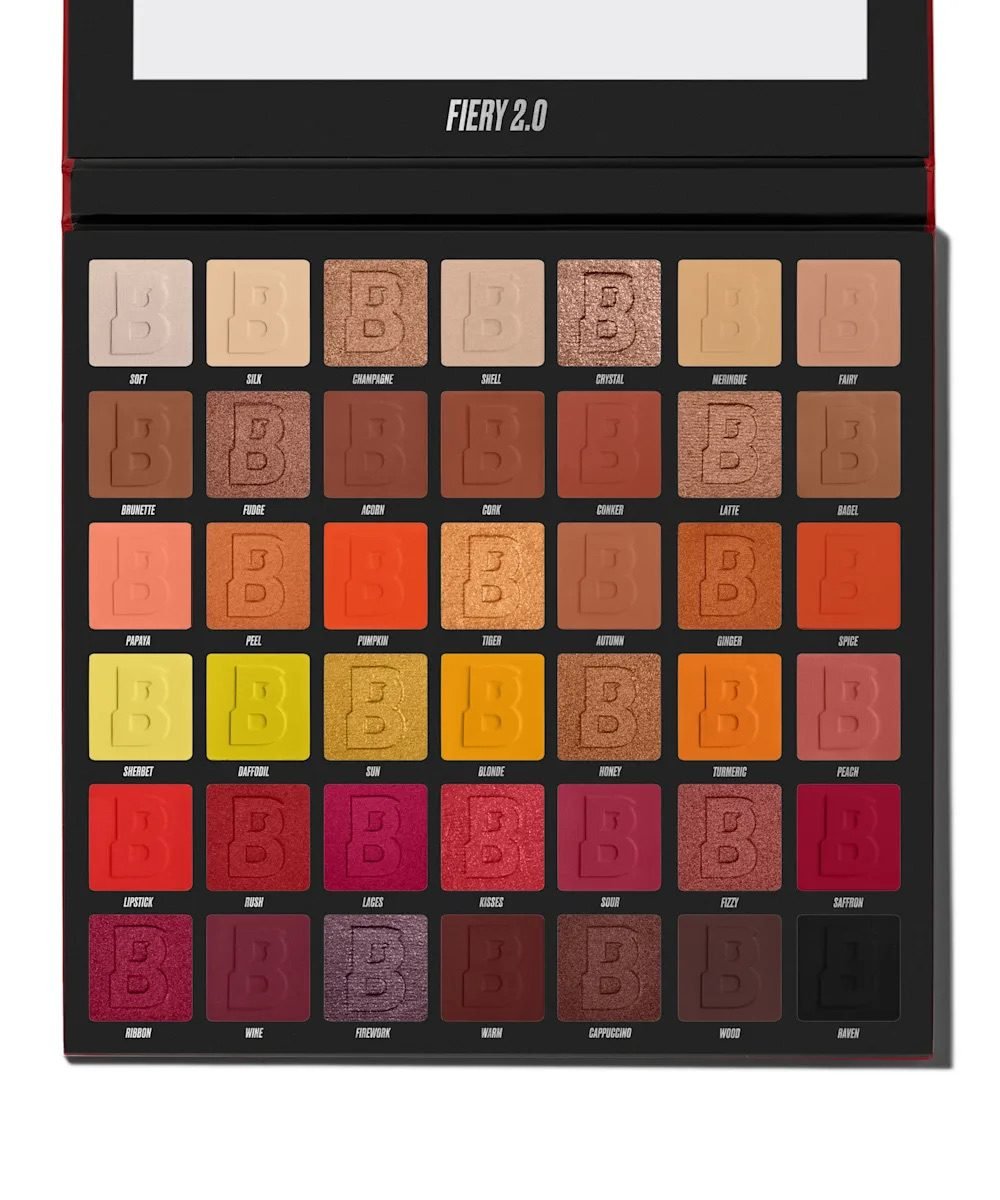 Beauty Bay Fiery 2.0 42 Colour Palette