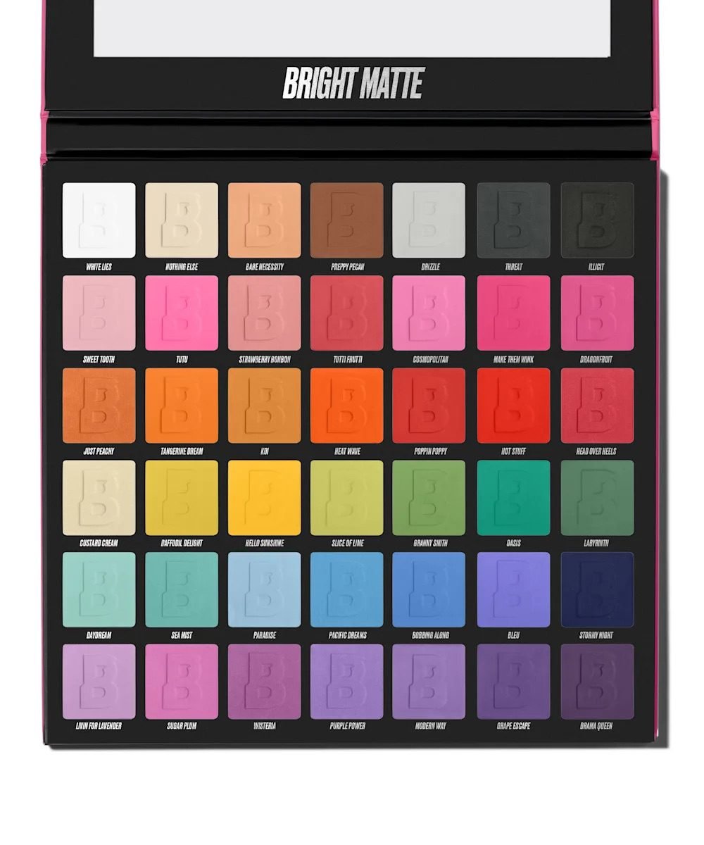 Beauty Bay Bright Matte 42 Colour Palette